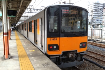 新越谷駅から春日部駅の乗車記録(乗りつぶし)写真