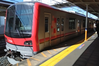 一ノ割駅から新田駅の乗車記録(乗りつぶし)写真