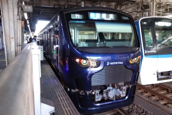 鶴ヶ峰駅から横浜駅の乗車記録(乗りつぶし)写真