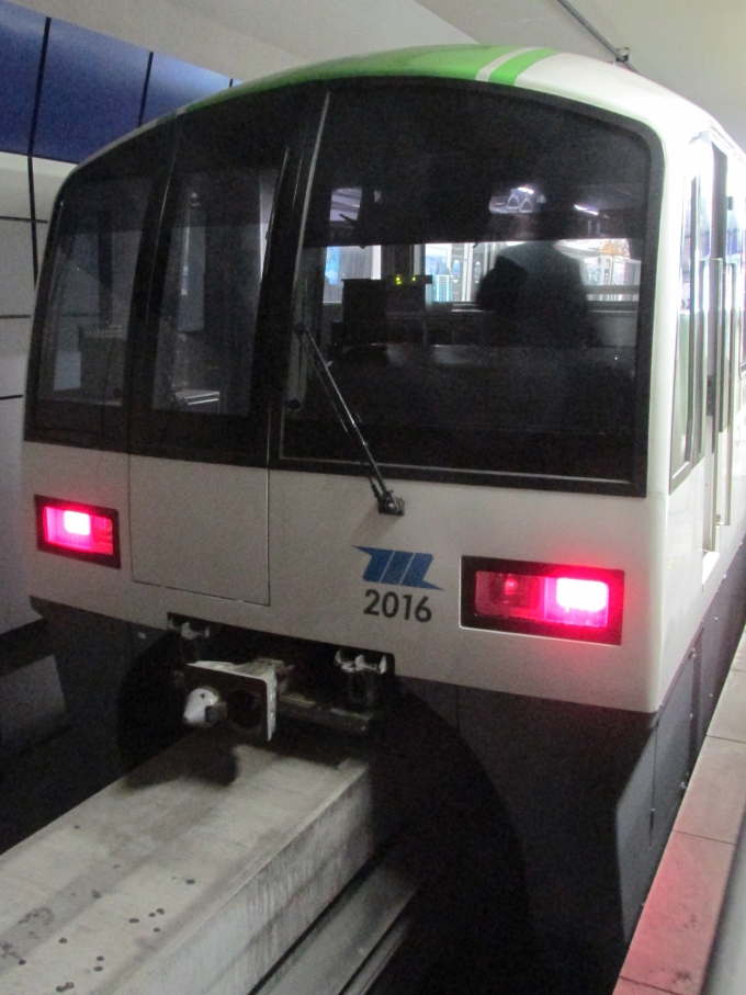 鉄道乗車記録の写真:乗車した列車(外観)(1)        「乗車した列車。
東京モノレール2000形2011編成。」