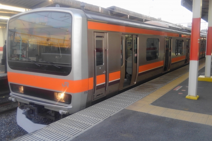 鉄道乗車記録の写真:乗車した列車(外観)(1)        「乗車した列車。
E231系0番台MU31編成。」