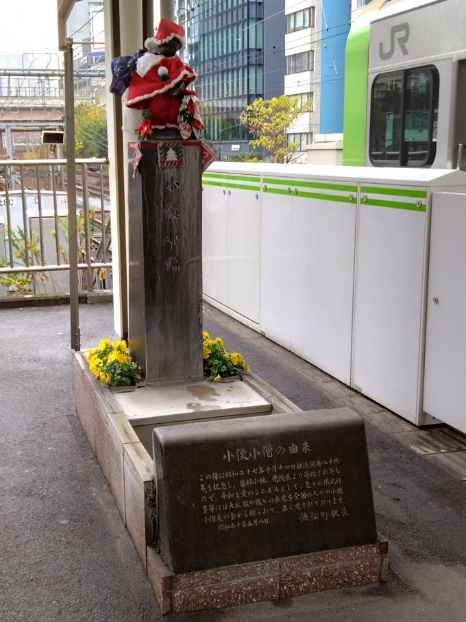 鉄道乗車記録の写真:駅舎・駅施設、様子(2)        「ケト線ホームから小僧を眺めます。」