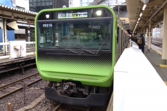 浜松町駅から五反田駅の乗車記録(乗りつぶし)写真