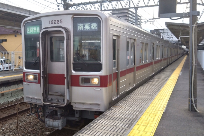 鉄道乗車記録の写真:乗車した列車(外観)(1)        「乗車した列車。
東武10050系11265編成。」
