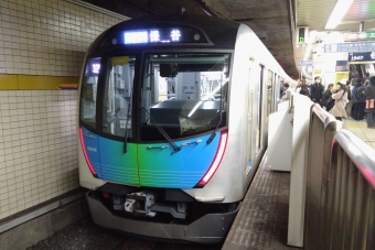 永田町駅から池袋駅の乗車記録(乗りつぶし)写真