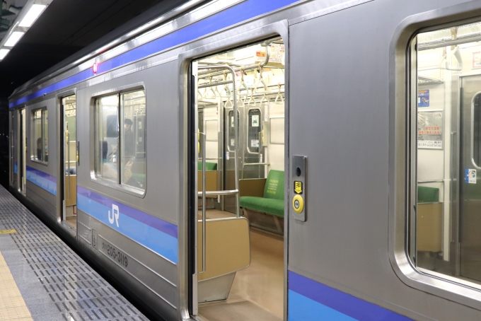 鉄道乗車記録の写真:列車・車両の様子(未乗車)(2)        「仙石線の205系のクハは全車元サハです。」