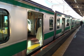 北赤羽駅から浮間舟渡駅の乗車記録(乗りつぶし)写真