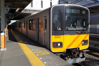大袋駅からせんげん台駅:鉄道乗車記録の写真