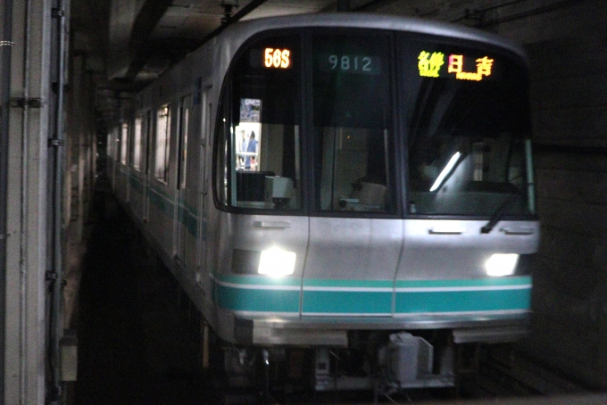 鉄道乗車記録の写真:乗車した列車(外観)(1)        「乗車した列車。
東京メトロ9000系9112編成。」