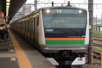 尾久駅から新白岡駅の乗車記録(乗りつぶし)写真