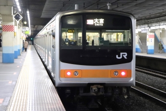 新松戸駅から東浦和駅の乗車記録(乗りつぶし)写真