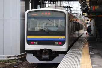 千葉駅から誉田駅の乗車記録(乗りつぶし)写真