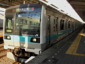 湯島駅から代々木上原駅の乗車記録(乗りつぶし)写真