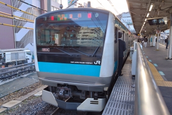 蕨駅から西川口駅の乗車記録(乗りつぶし)写真