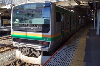 品川駅から大宮駅の乗車記録(乗りつぶし)写真