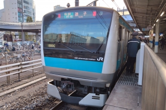 川口駅から赤羽駅の乗車記録(乗りつぶし)写真