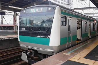 武蔵浦和駅から浮間舟渡駅の乗車記録(乗りつぶし)写真