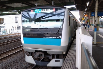 赤羽駅から南浦和駅の乗車記録(乗りつぶし)写真