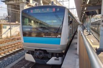 王子駅から上中里駅の乗車記録(乗りつぶし)写真