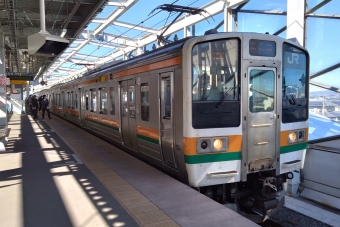 伊勢崎駅から桐生駅:鉄道乗車記録の写真