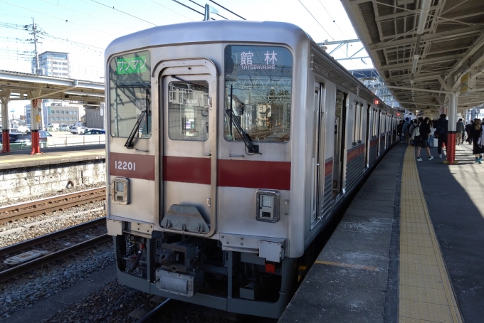 鉄道乗車記録の写真:乗車した列車(外観)(3)        「東武小泉線を完乗しました。」