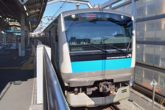 西川口駅から赤羽駅の乗車記録(乗りつぶし)写真
