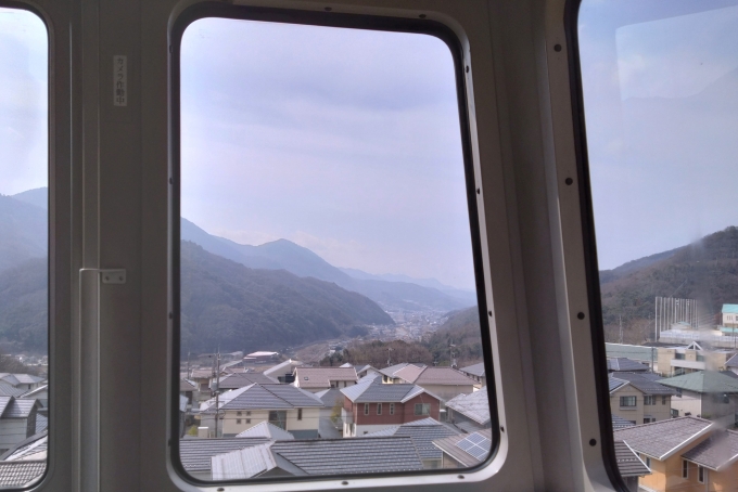 鉄道乗車記録の写真:車窓・風景(7)        「標高が高い位置まで走行します。」