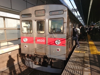 新越谷駅から杉戸高野台駅の乗車記録(乗りつぶし)写真