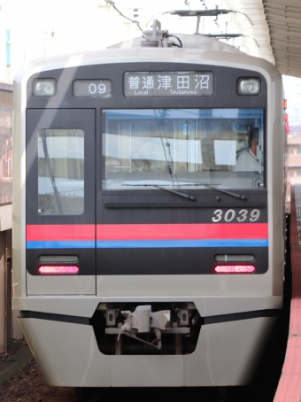 日暮里駅から青砥駅の乗車記録(乗りつぶし)写真