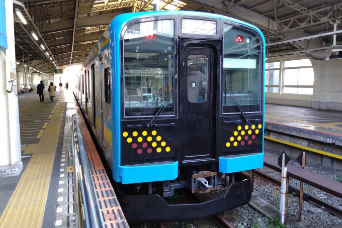 鉄道乗車記録の写真:乗車した列車(外観)(4)        「E131系1000番台初乗車となりました。」