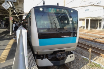 鶴見駅から東神奈川駅の乗車記録(乗りつぶし)写真