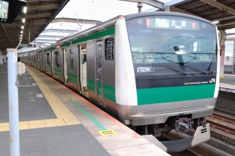 北戸田駅から武蔵浦和駅の乗車記録(乗りつぶし)写真