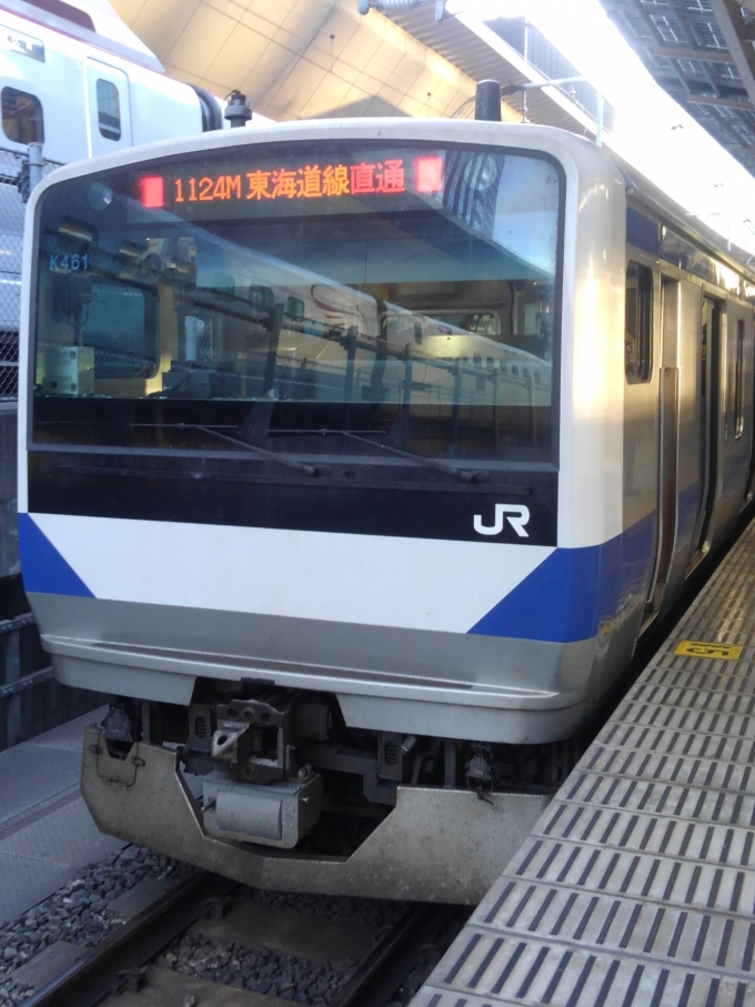 鉄道乗車記録の写真:乗車した列車(外観)(1)        「乗車した列車。
E531系0番台K461編成。」