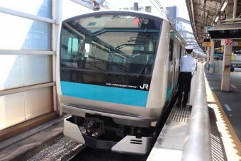 蕨駅から赤羽駅の乗車記録(乗りつぶし)写真