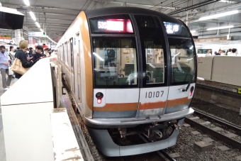 菊名駅から渋谷駅の乗車記録(乗りつぶし)写真