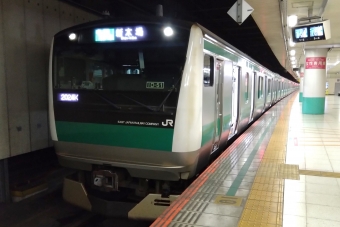 大宮駅から北戸田駅の乗車記録(乗りつぶし)写真
