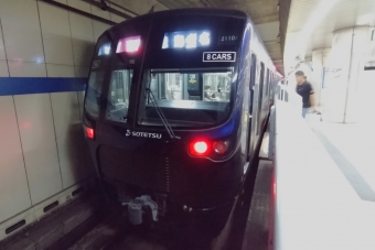 日比谷駅から内幸町駅の乗車記録(乗りつぶし)写真