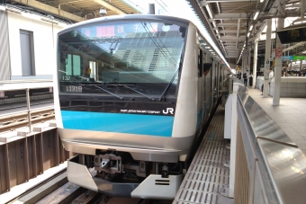 蕨駅から東京駅:鉄道乗車記録の写真