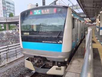 川口駅から有楽町駅の乗車記録(乗りつぶし)写真