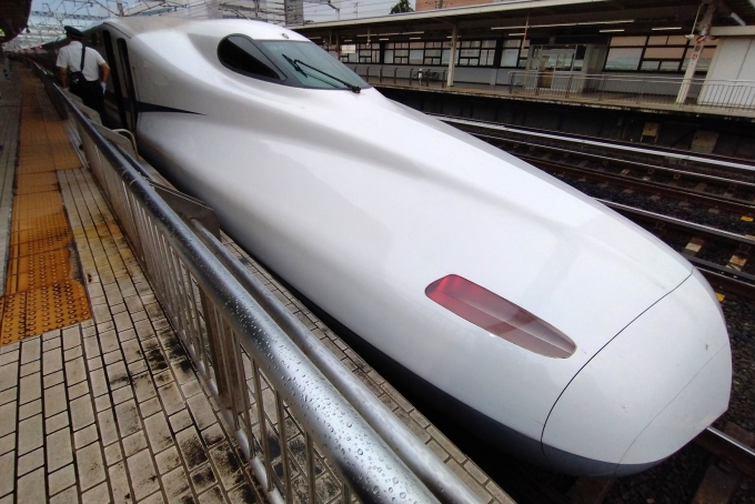 鉄道乗車記録の写真:乗車した列車(外観)(1)        「乗車した列車。
N700A系1000番台G41編成。」
