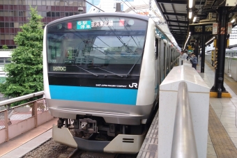 有楽町駅から蕨駅の乗車記録(乗りつぶし)写真