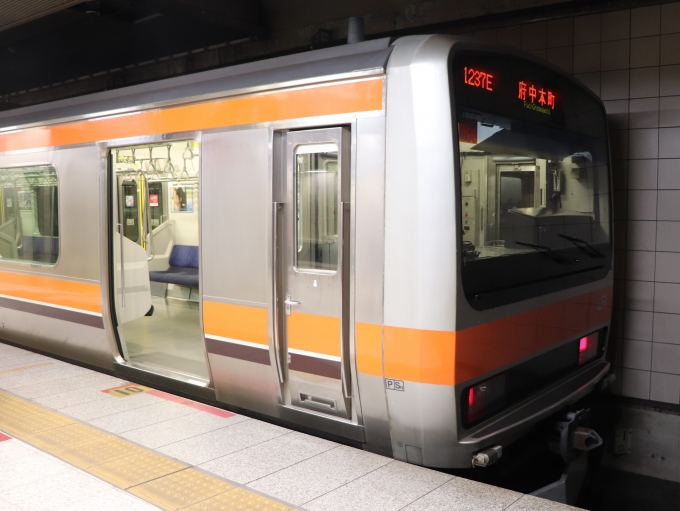 鉄道乗車記録の写真:乗車した列車(外観)(2)        「終点の東京駅まで乗車。」