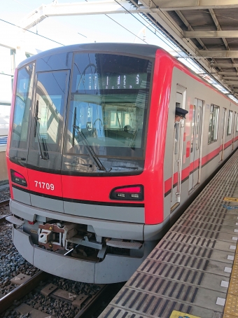 蒲生駅から新越谷駅の乗車記録(乗りつぶし)写真