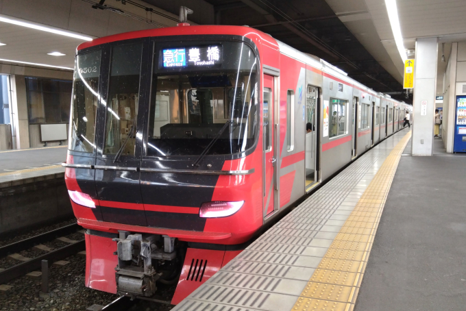 名鉄一宮駅から須ヶ口駅(2025年08月21日) 鉄道乗車記録(鉄レコ・乗り