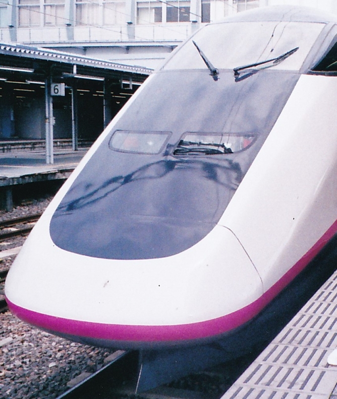 鉄道乗車記録の写真:乗車した列車(外観)(1)     「乗車した列車。
E3系0番台R20編成。」
