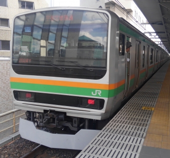 浦和から東大宮駅の乗車記録(乗りつぶし)写真