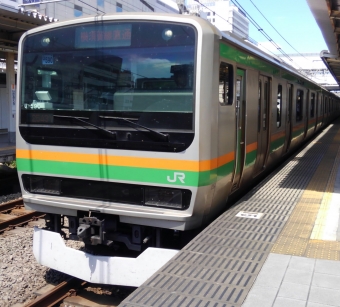 池袋駅から大崎駅の乗車記録(乗りつぶし)写真