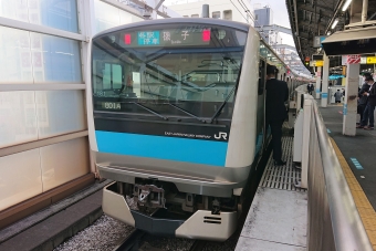 蕨駅から赤羽駅の乗車記録(乗りつぶし)写真
