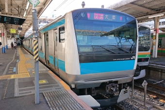 浦和駅から大宮駅:鉄道乗車記録の写真