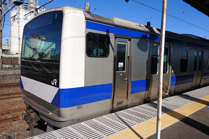 鉄道乗車記録の写真:乗車した列車(外観)(1)        「乗車した列車。
E531系0番台K414編成。」